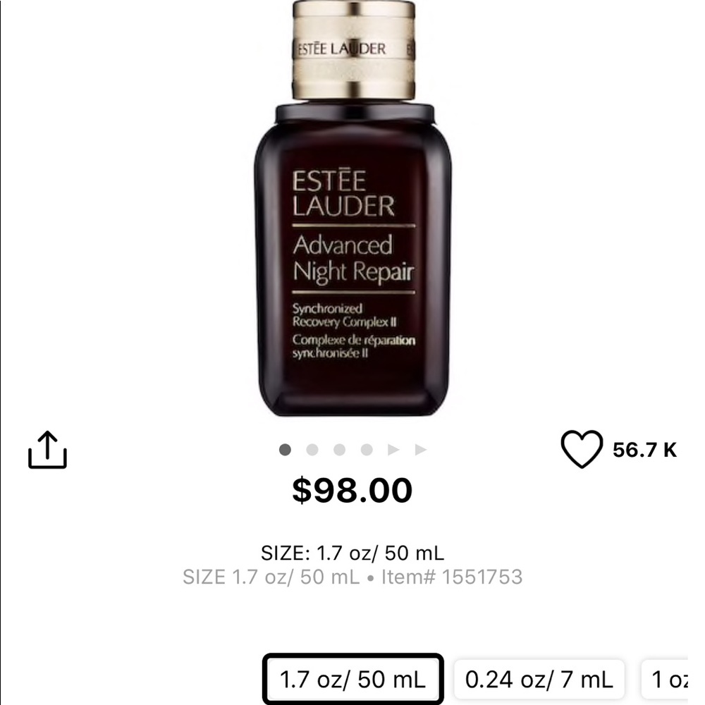 Estée Lauder night serum